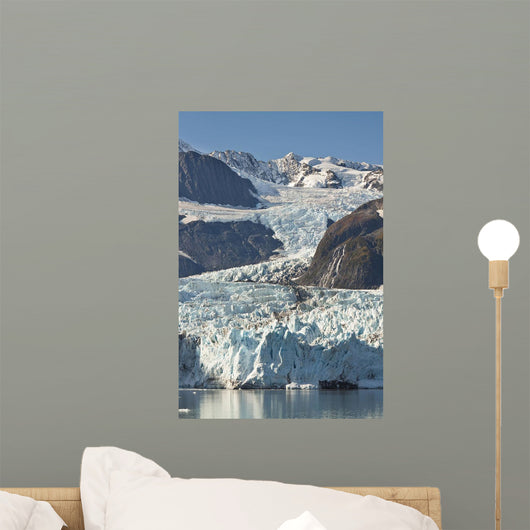Scenic View Of Stairway Glacier Wall Mural