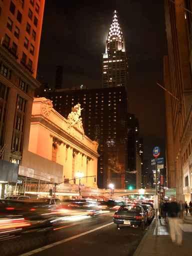 42nd Street Night Wall Decal