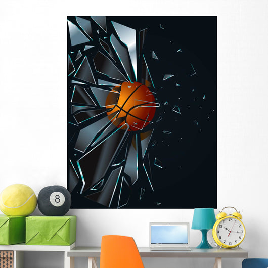 Broken Glass Basketball