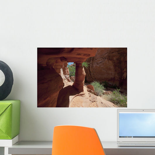 Nevada, Las Vegas, Desert, Rock Formation Wall Mural