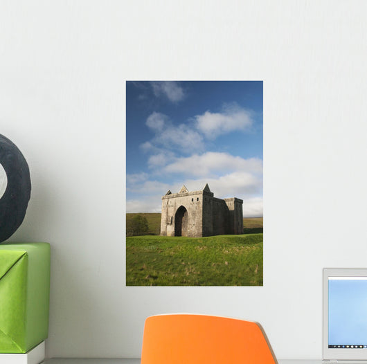United Kingdom, Scotland, Hermitage Castle near Newcastleton Wall Mural
