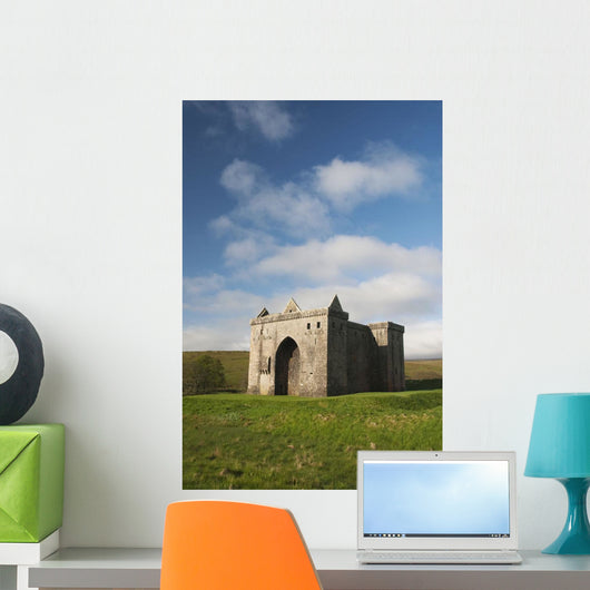United Kingdom, Scotland, Hermitage Castle near Newcastleton Wall Mural