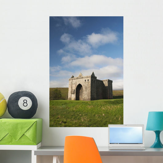 United Kingdom, Scotland, Hermitage Castle near Newcastleton Wall Mural