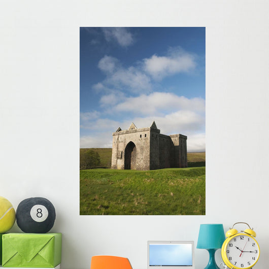 United Kingdom, Scotland, Hermitage Castle near Newcastleton Wall Mural