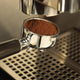 Close-Up Detail Of Espresso Maker And Coffee Wall Mural