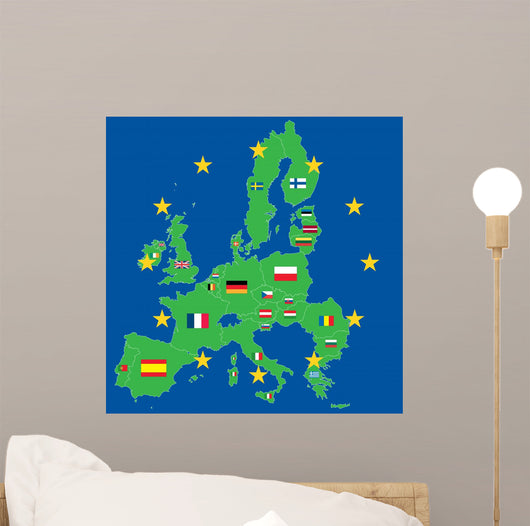 European Union Wall Mural