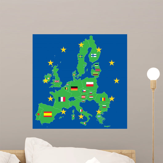 European Union Wall Mural
