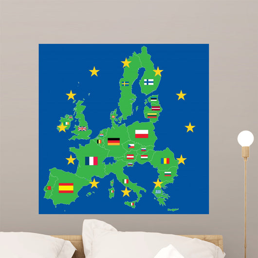 European Union Wall Mural