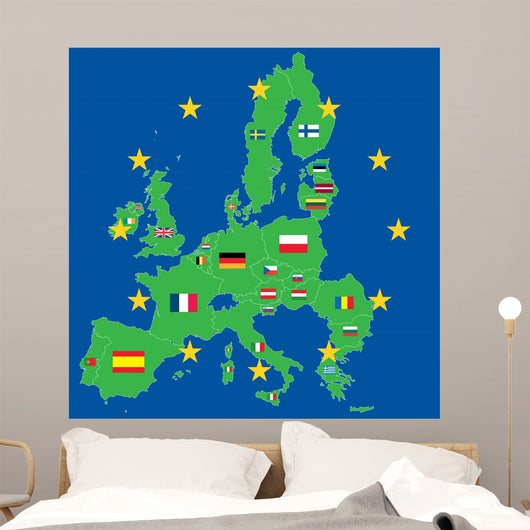 European Union Wall Mural