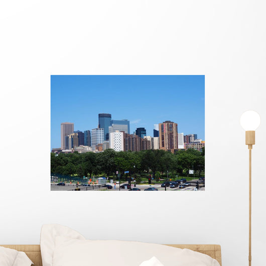 Minneapolis Minnesota Skyline Wall Decal
