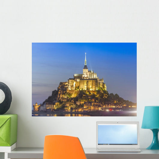 Saint Michel Famous Castle Wall Decal