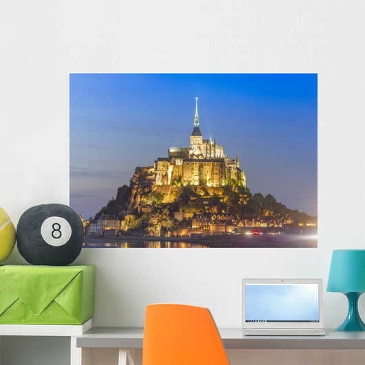 Saint Michel Famous Castle Wall Decal
