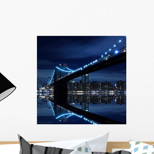 Brooklyn Bridge and Manhattan