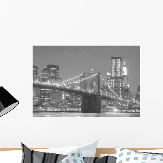 Brooklyn Bridge and Manhattan