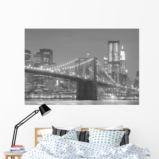 Brooklyn Bridge and Manhattan