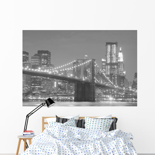 Brooklyn Bridge and Manhattan