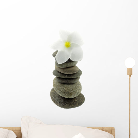 White Frangipani Flower Pyramid
