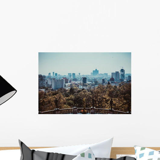 Vista La Ciudad Mexico Wall Decal