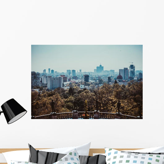 Vista La Ciudad Mexico Wall Decal