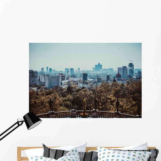 Vista La Ciudad Mexico Wall Decal