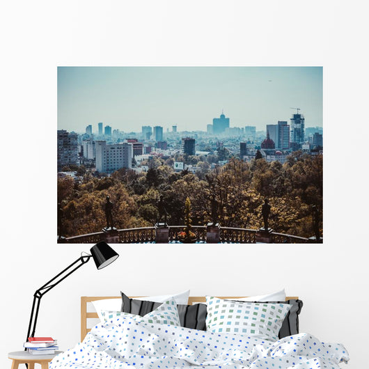 Vista La Ciudad Mexico Wall Decal