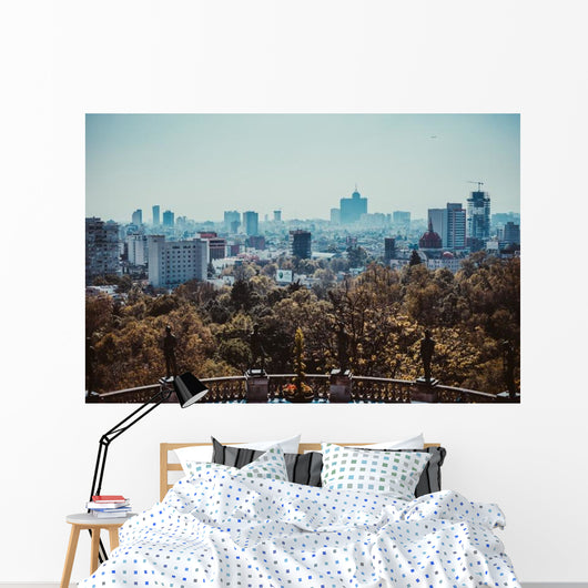 Vista La Ciudad Mexico Wall Decal