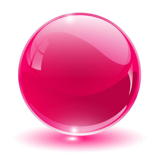 3D crystal, glass sphere Wall Decal