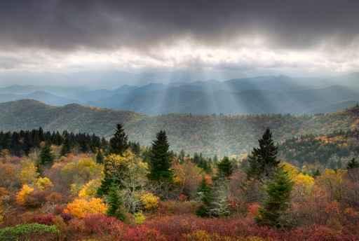 Blue Ridge Parkway Scenic Wall Decal