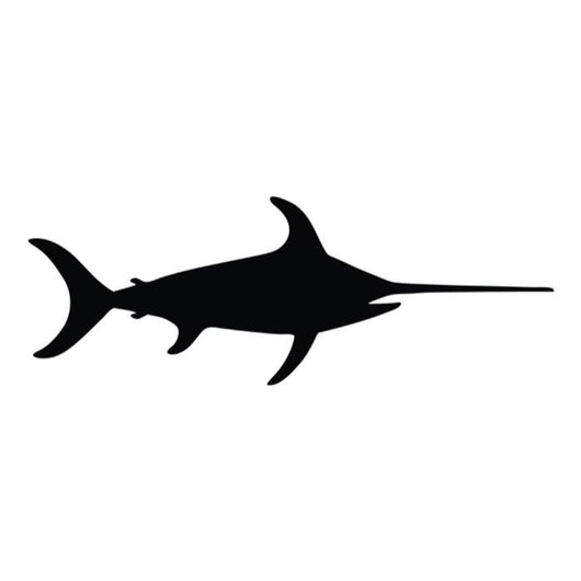Black and White Silhouette Wall Decal