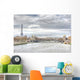 alexander iii bridge and eifell tower Wall Mural