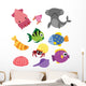 Marine Life Wall Decal Sticker Set