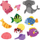 Marine Life Wall Decal Sticker Set
