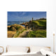 Lighthouse among Red Rocks Wall Decal
