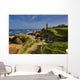 Lighthouse among Red Rocks Wall Decal