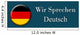 Wir Sprechen Deutsch Wall Mural