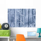 Frost Coated Birch Forest Wall Mural