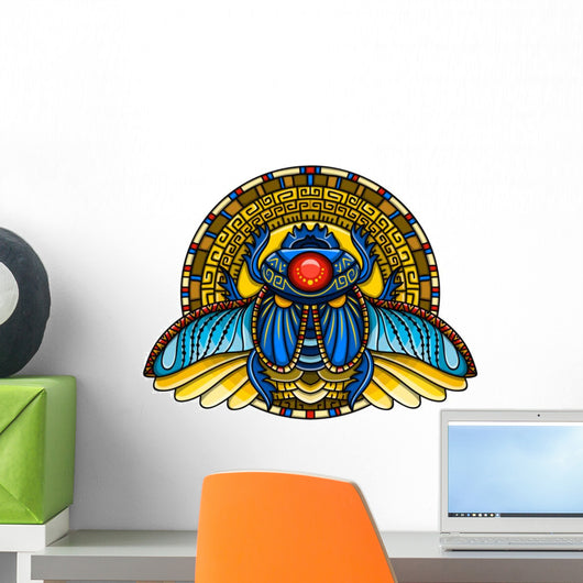 Egyptian Scarab Wall Decal
