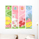 Easter Banners Wall Decal Sticker Set