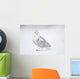 Snowy Owl On Snow, Saint-Barthelemy, Quebec, Canada, Winter Wall Mural