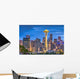 Seattle Washington Usa Skyline & Space Needle Wall Decal
