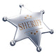 Sheriff badge Wall Decal