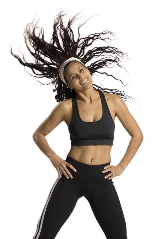 fitness instructor in motion Wall Decal