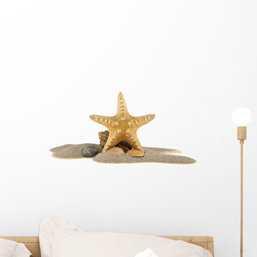 Sand and Starfish Wall Decal