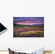 Scenic View Of Alpine Tundra With Alaska Range Wall Mural