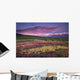 Scenic View Of Alpine Tundra With Alaska Range Wall Mural