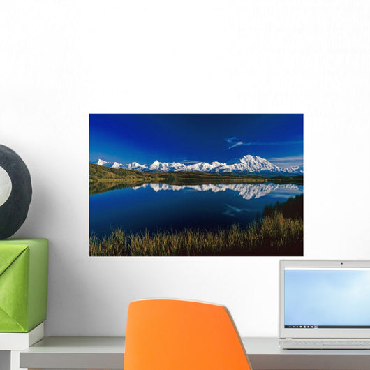 Mt Mckinley Relfected Wall Mural