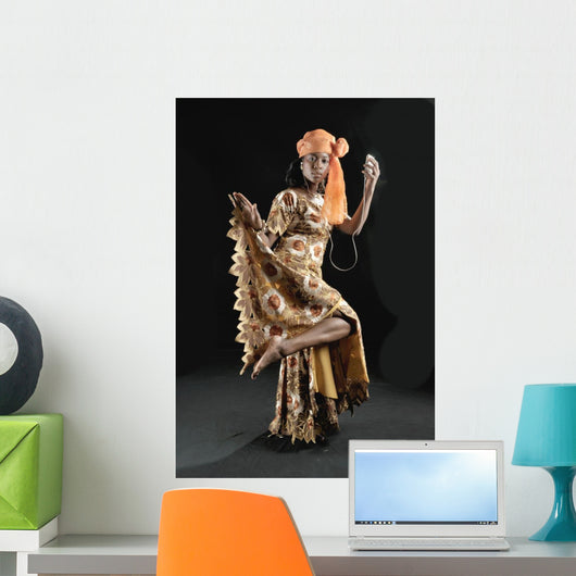 Nigerian Dancer Wall Mural