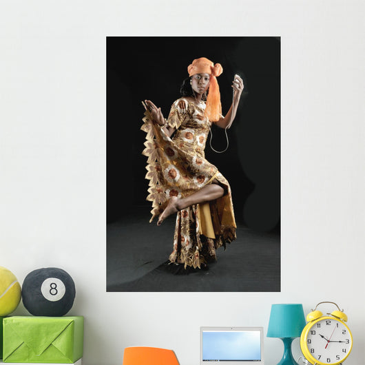 Nigerian Dancer Wall Mural