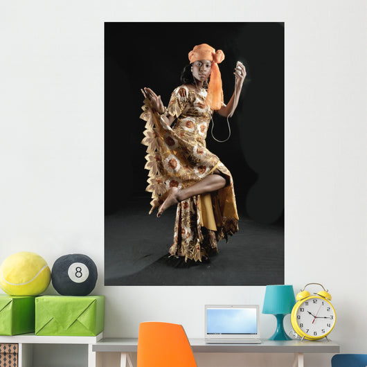 Nigerian Dancer Wall Mural