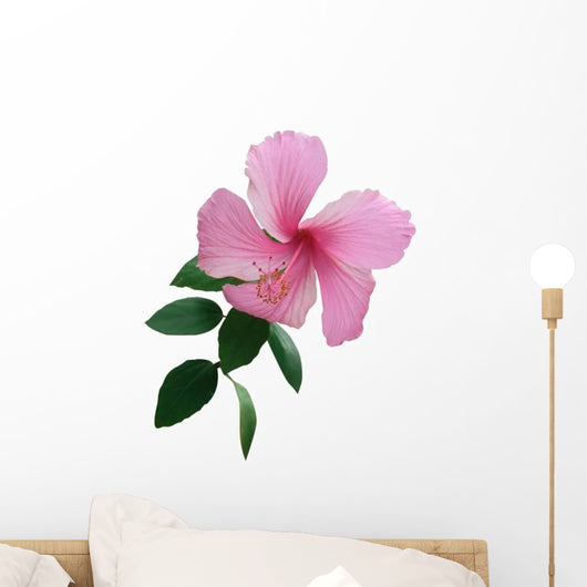 Hawaiian Hibiscus Flower Wall Decal